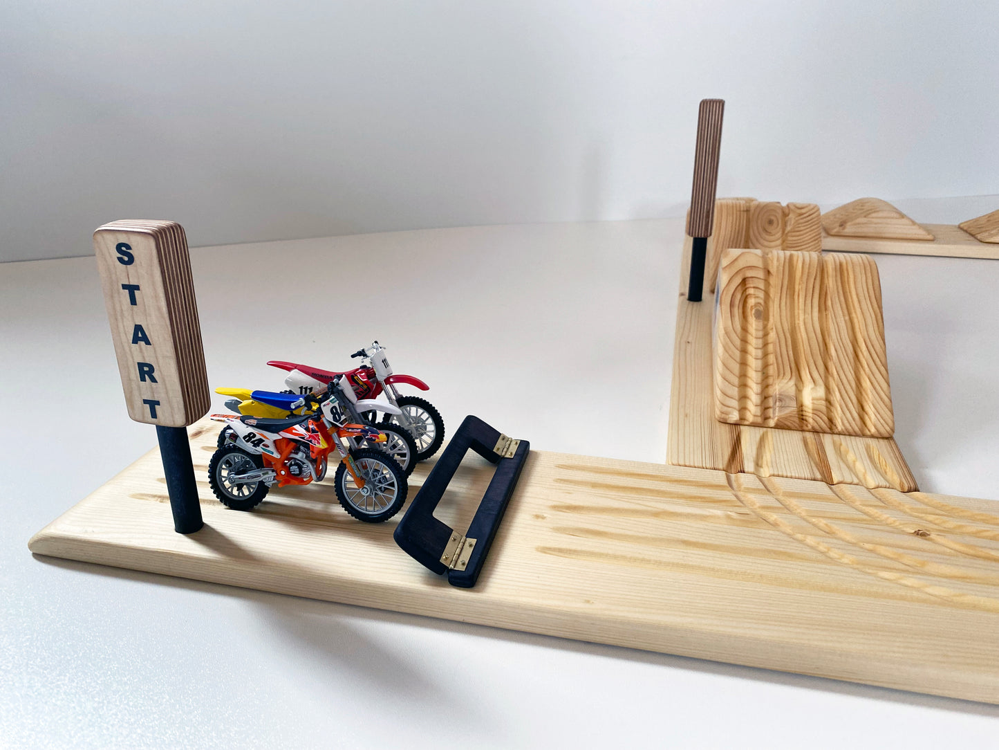 Large Dirt Bike Play Track, Motocross In Your Room, Motocross Kids Track, Eco - Friendly Toys