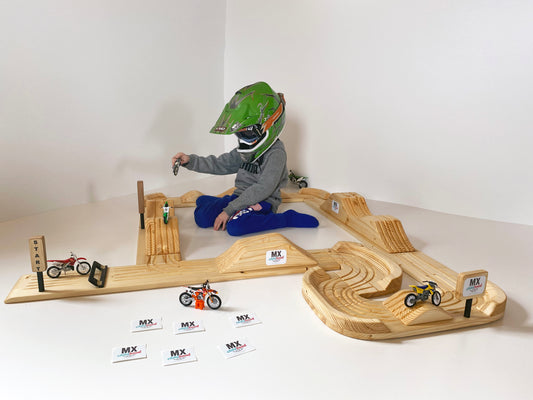 Large Dirt Bike Play Track, Motocross In Your Room, Motocross Kids Track, Eco - Friendly Toys