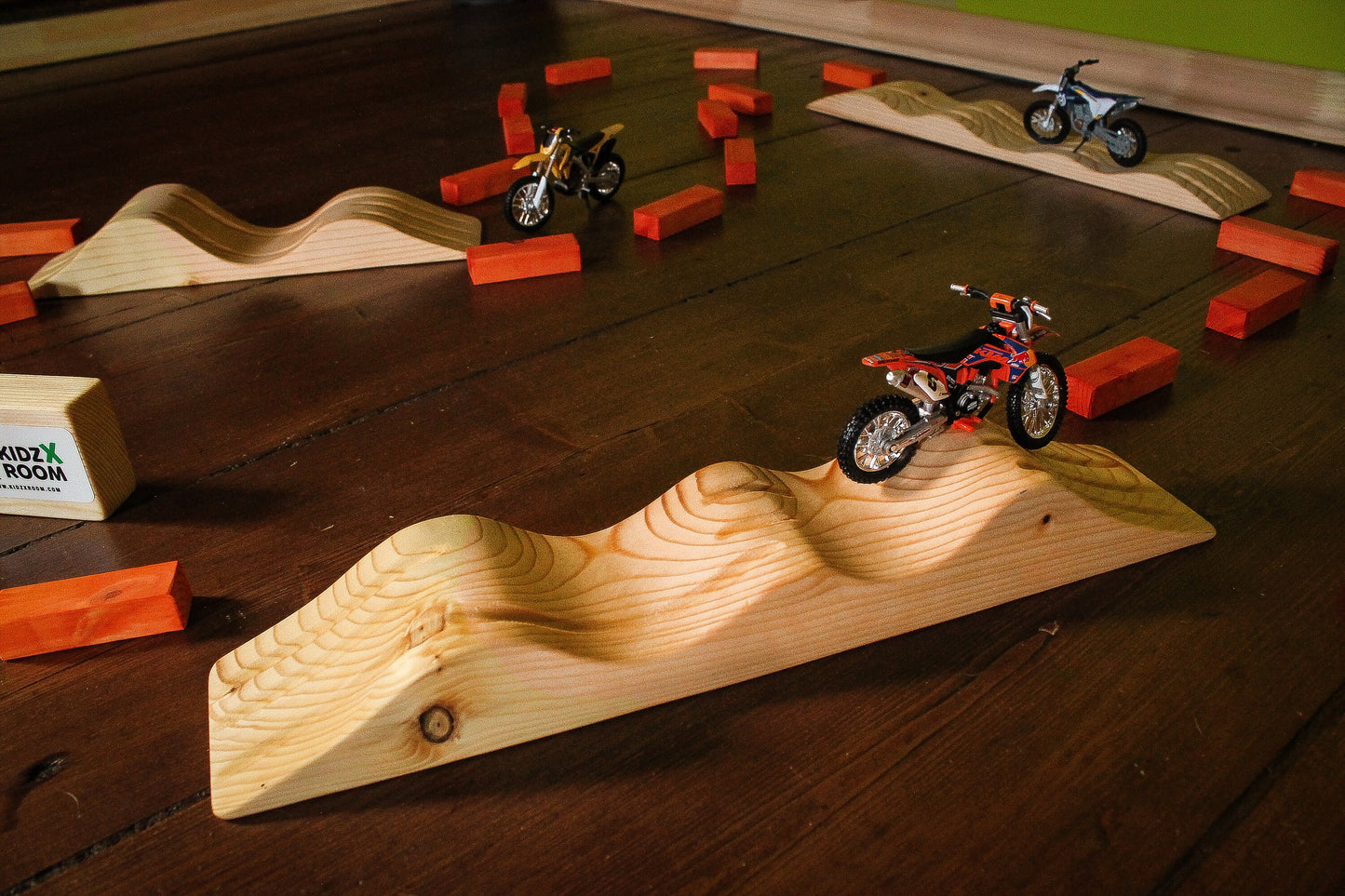 Dirt Bike Play Track, Motocross Kids Track, Wooden Motocross Track, Supercross Play Track, Motocross In Your Room, Imagination Motocross