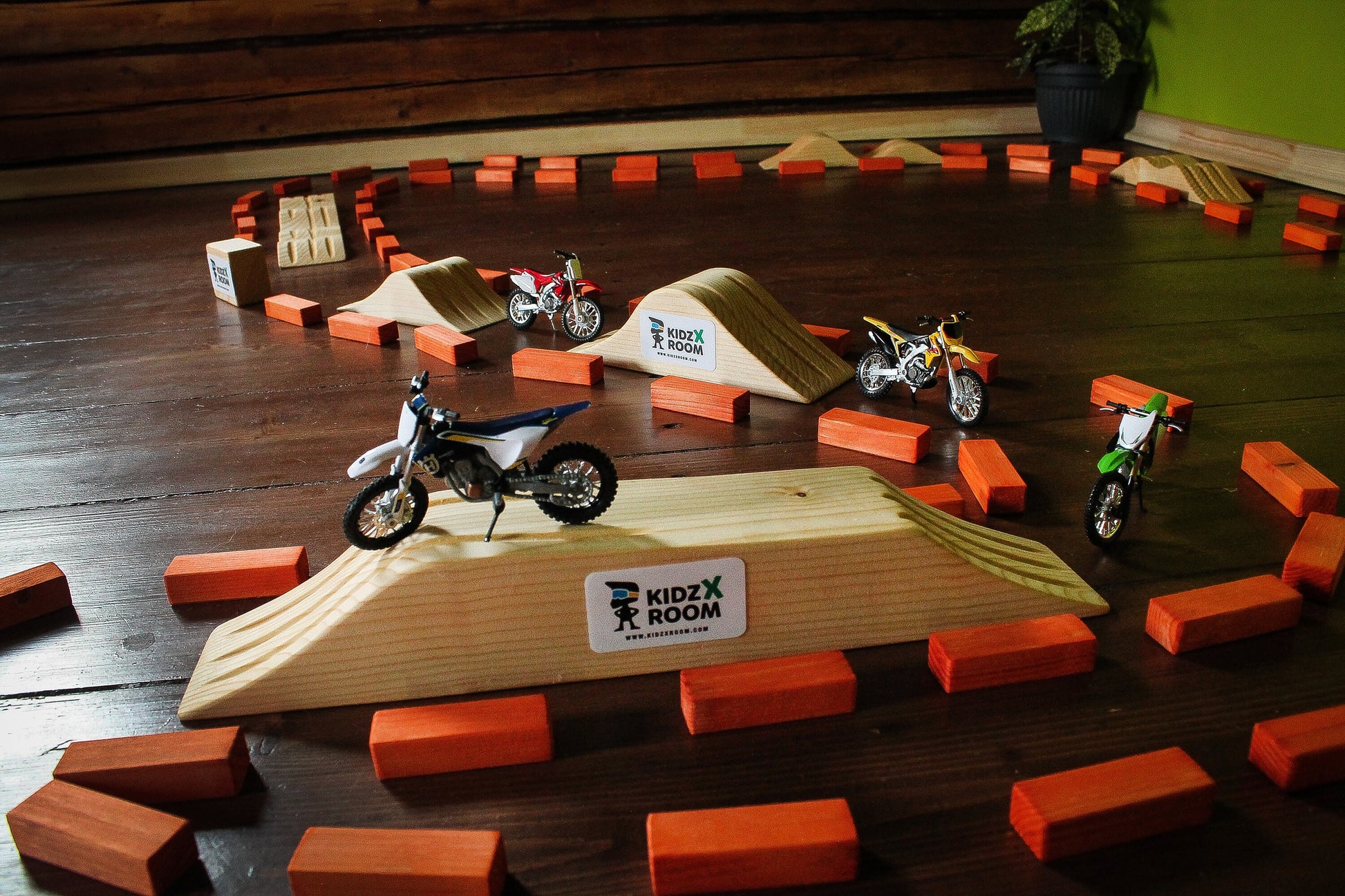 Dirt Bike Play Track, Motocross Kids Track, Wooden Motocross Track, Supercross Play Track, Motocross In Your Room, Imagination Motocross