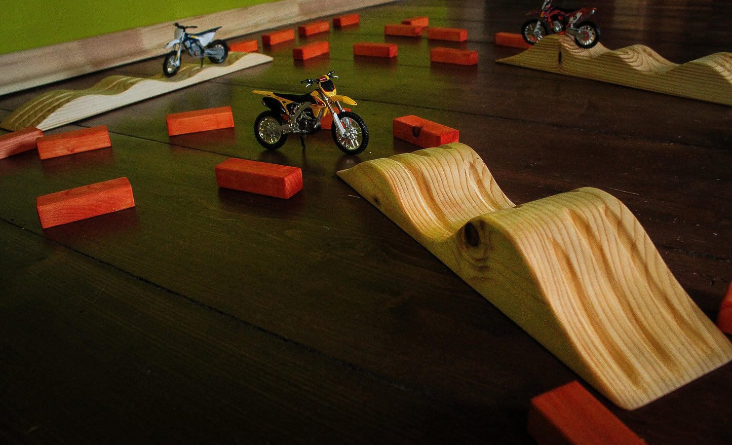 Dirt Bike Play Track, Motocross Kids Track, Wooden Motocross Track, Supercross Play Track, Motocross In Your Room, Imagination Motocross